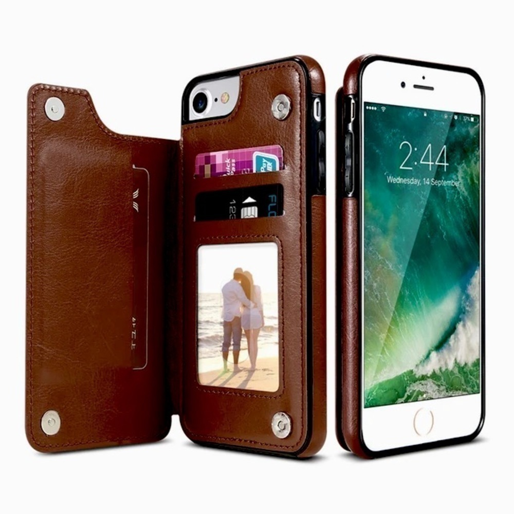 iPhone 6 Kickstand Case Brown
